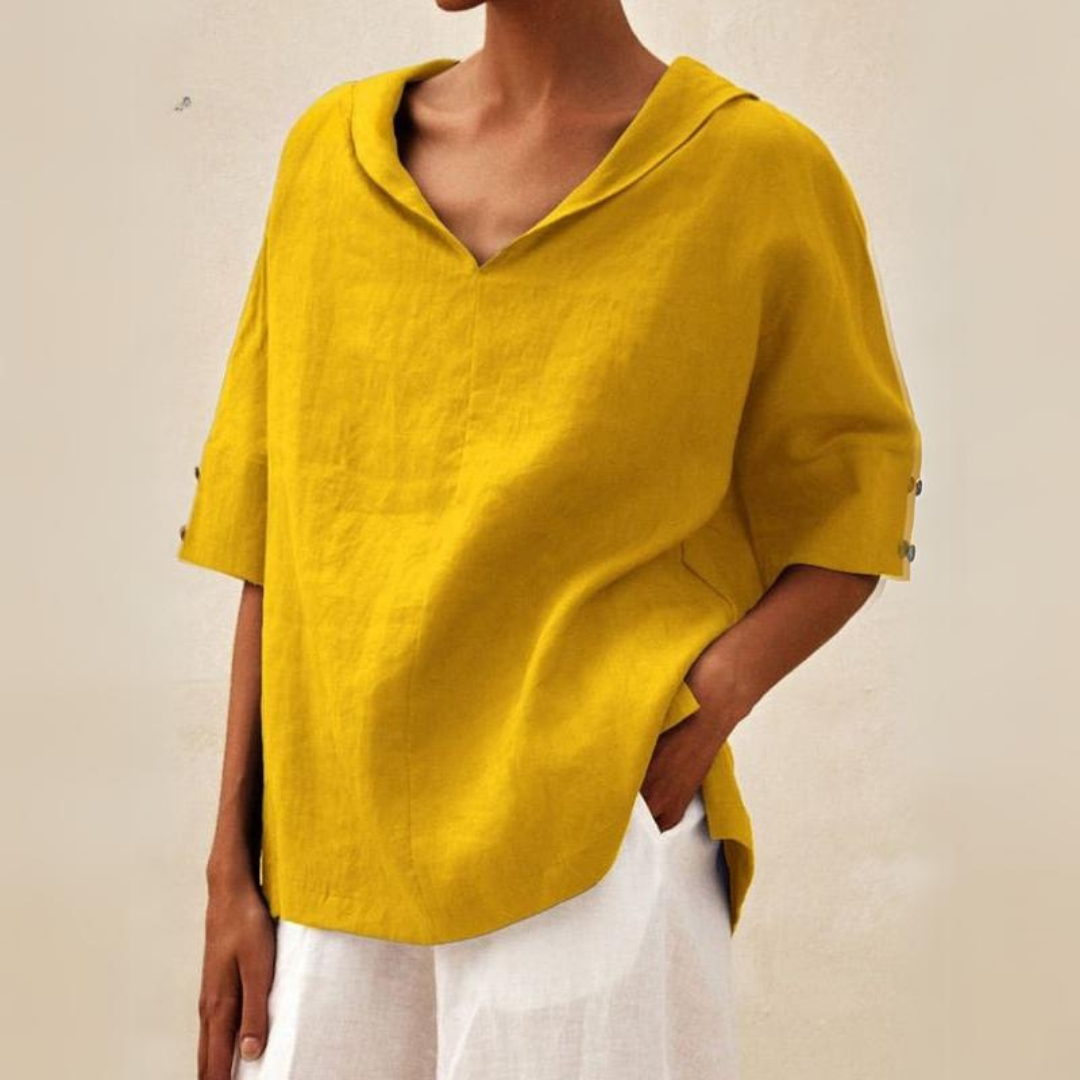 Vesper | Lässige, locker sitzende Bluse