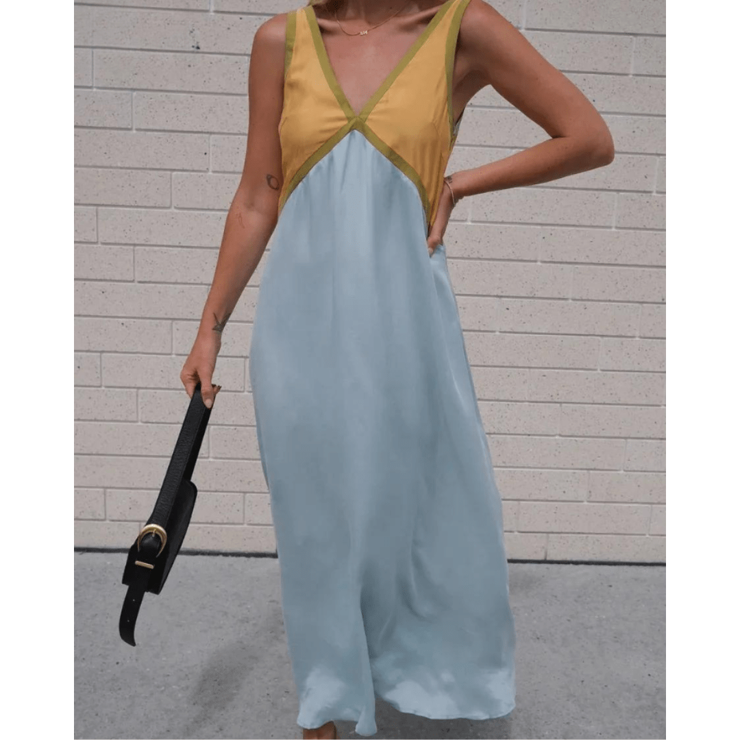 RENATA | V-AUSSCHNITT-KLEID
