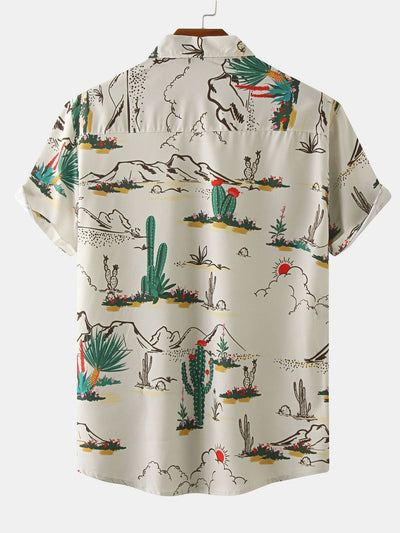 Shirt mit Kaktusmuster