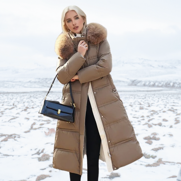 Luxuriöse Winterjacke