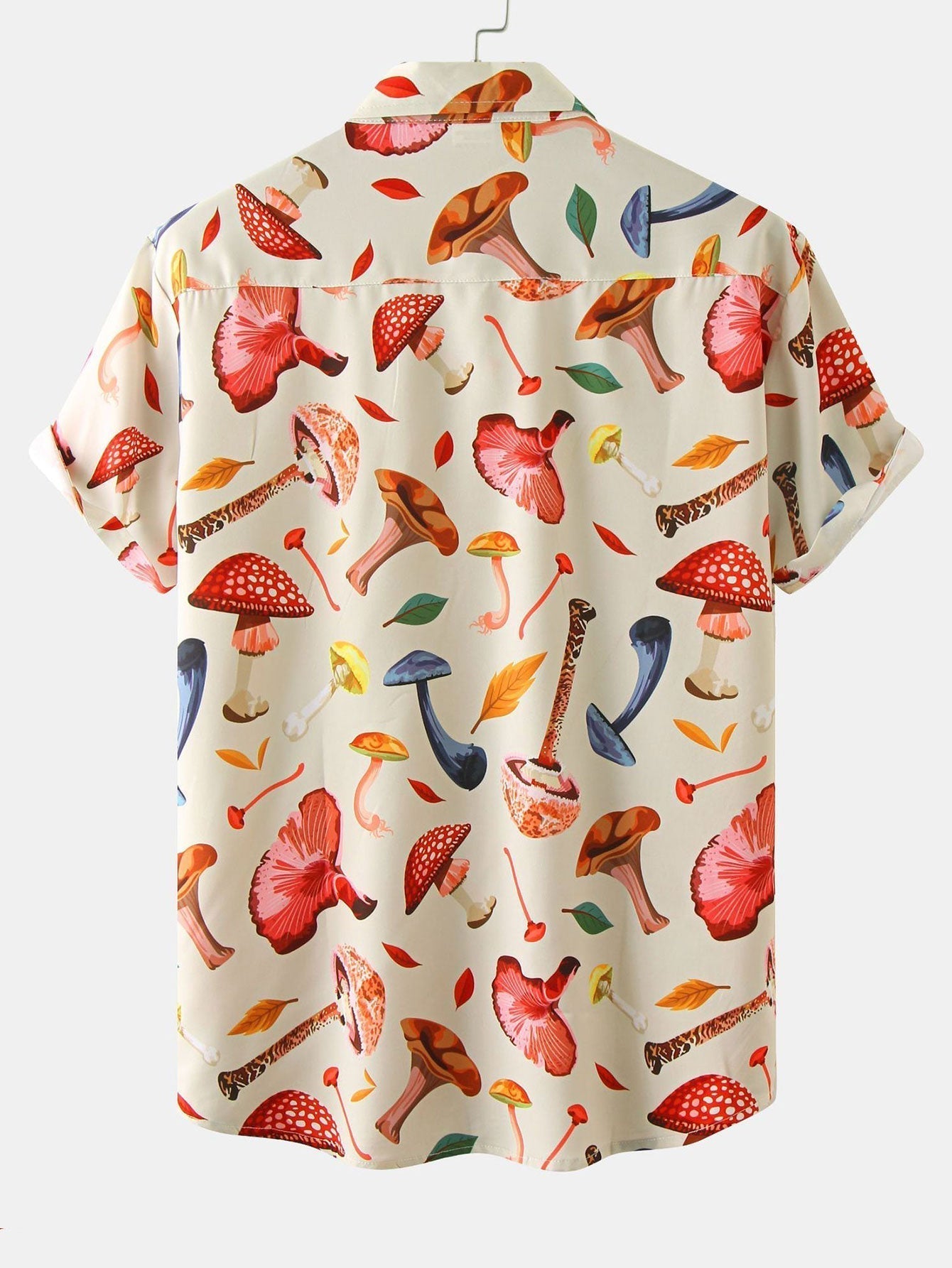Shirt mit Pilzblattdruck
