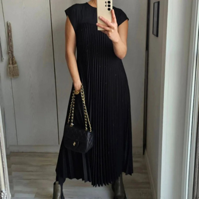Seline® | Leichte und frische plissierte Robe
