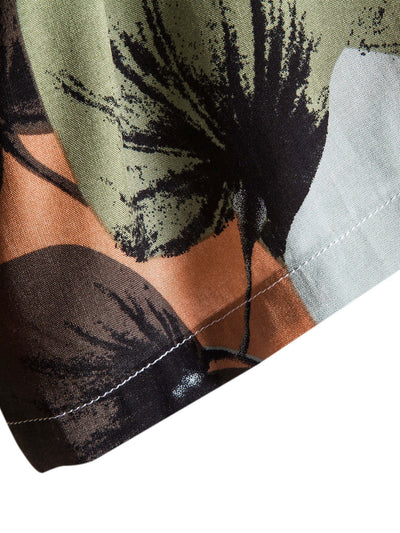 Shirt mit tropischem Druck