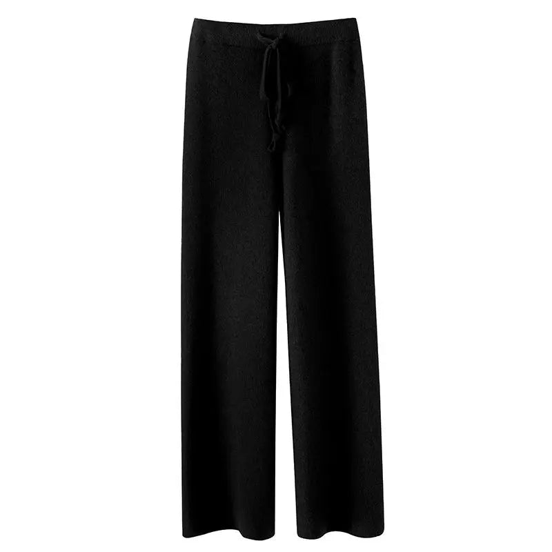 Hose mit hoher Taille Warme Hose