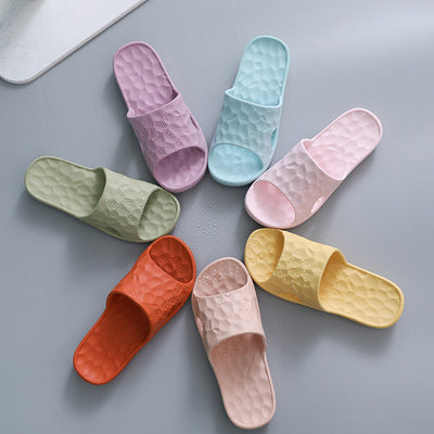 Jane – Geometrische Sommerschuhe für Zuhause und Badezimmer