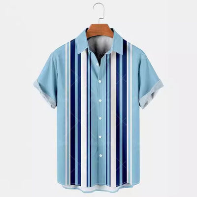Dennis – 3D Sommer Casual Bedrucktes Hawaiian Shirt für Herren