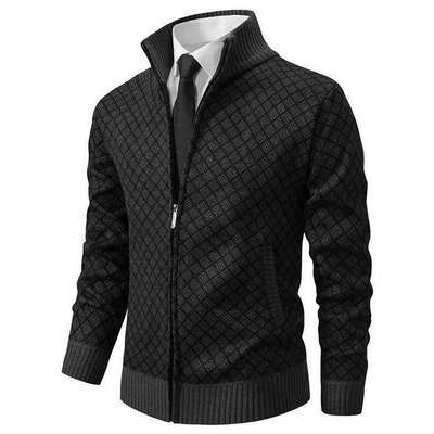 Jacke Fleece-Strickpullover
