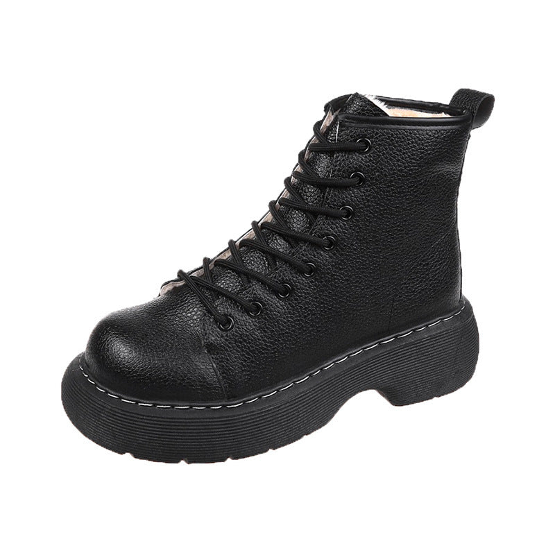 Betty – Modische Schnürstiefeletten für Damen aus Premium-Veganleder