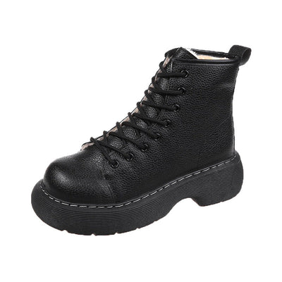 Betty – Modische Schnürstiefeletten für Damen aus Premium-Veganleder