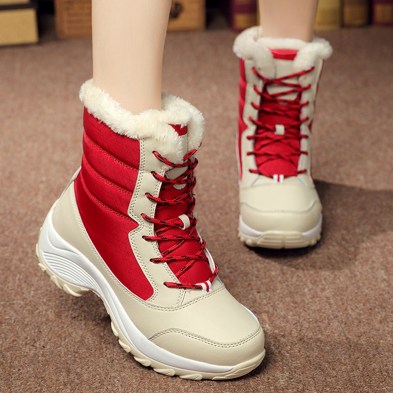 Amelia – Warme Damen-Snowboots mit Plüschfutter