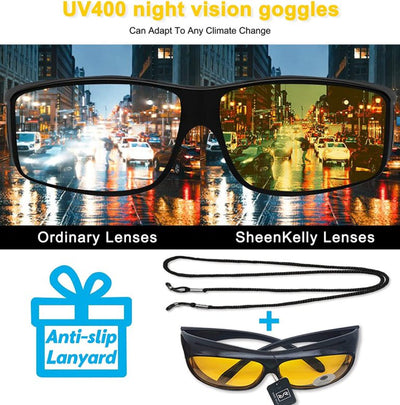 Nachtblick HD Anti-Blendung Brille