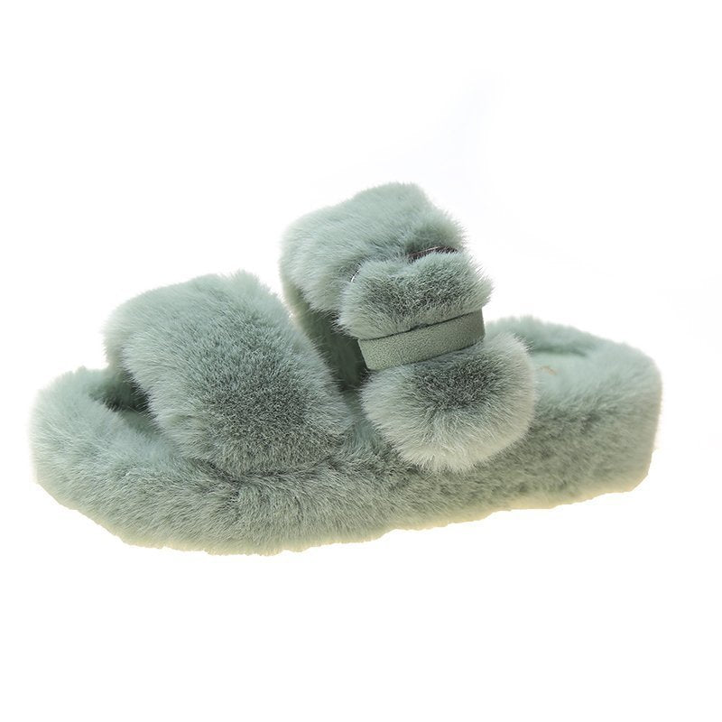 Nicole – Flauschige Damenpantoffeln