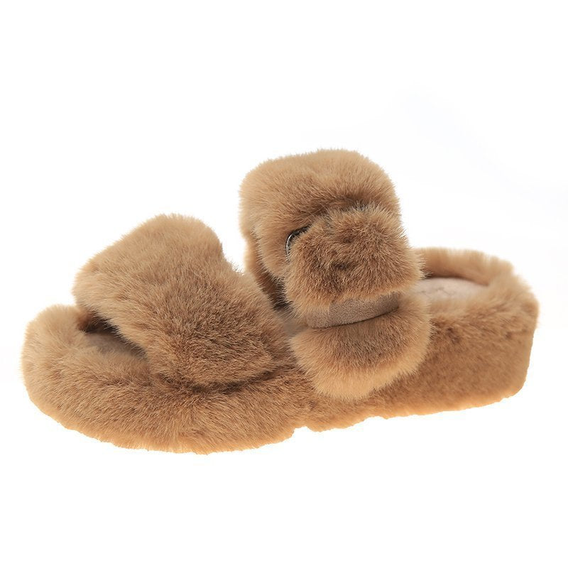 Nicole – Flauschige Damenpantoffeln