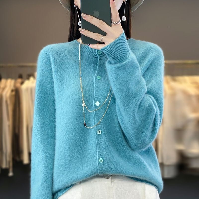 Emily – Merino Wollcardigan mit Kaschmir