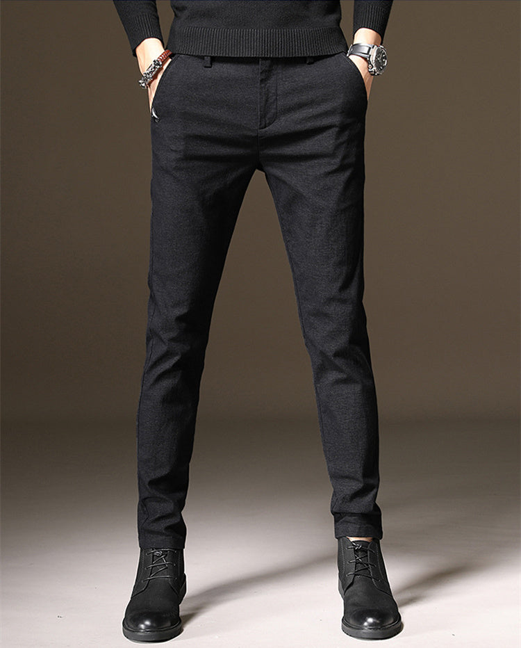 Stewart – Slim Fit Elastische Bleistift-Hosen für Herren