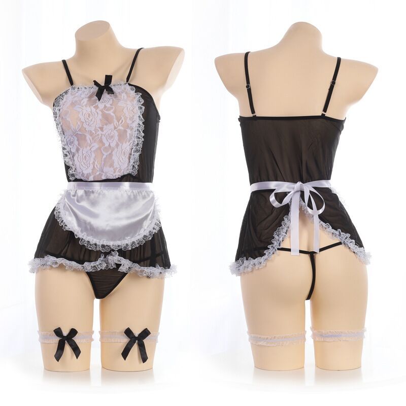 Denise – Verführerisches Spitzen-Mädchen-Outfit
