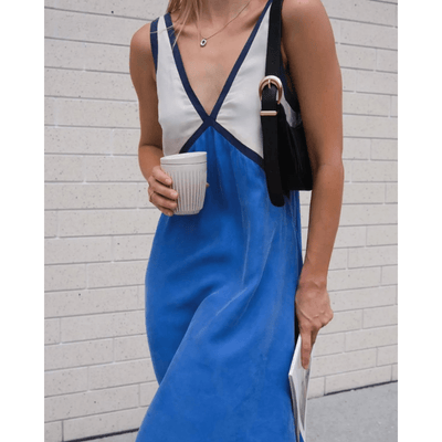RENATA | V-AUSSCHNITT-KLEID