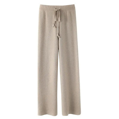Hose mit hoher Taille Warme Hose