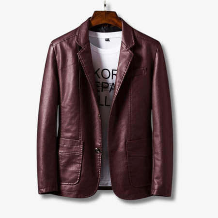 Lederjacke