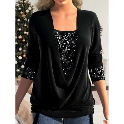 Marlee - Elegantes Pailletten-Oberteil für Damen