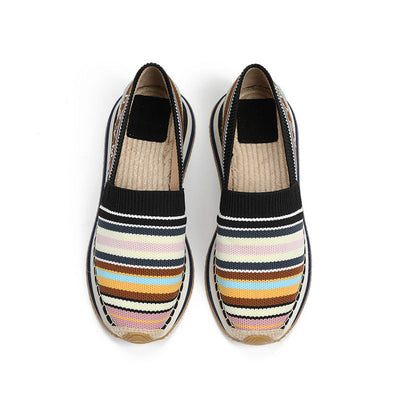 Nicole – Modische Damen-Schuhe aus Baumwolle und Leinen im koreanischen Stil