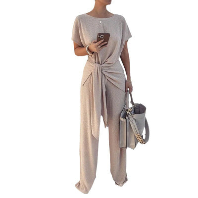 Sue – Elegante und Modische Anzughose mit Schnürung