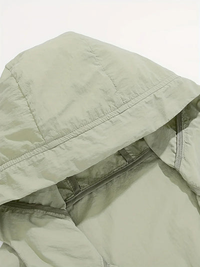 Lucan | Wasserdichter Outdoor-Windbreaker mit verstellbarer Kapuze