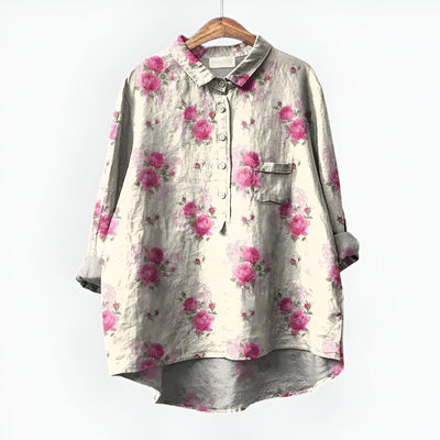 Ophélie™ | Bluse mit elegantem Blumenmuster