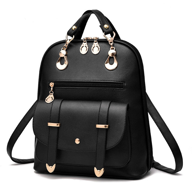 Jasmine – Modischer Rucksack aus veganem Leder für Damen