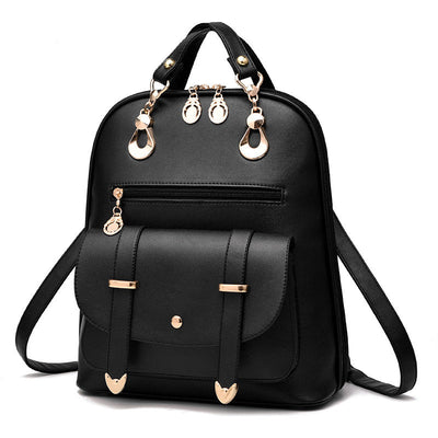 Jasmine – Modischer Rucksack aus veganem Leder für Damen