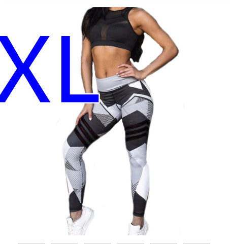 Christine – Hoch elastische Fitness Leggings mit Push-Up-Effekt