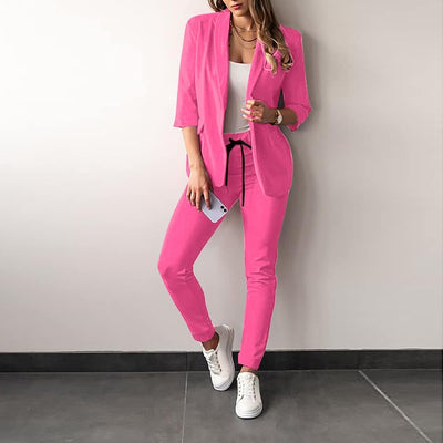 Kristal - Eleganter Blazer- und Hosenanzug für Damen