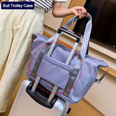 Julie – Faltbare Reisetasche mit großem Fassungsvermögen für Fitness und Wochenendausflüge