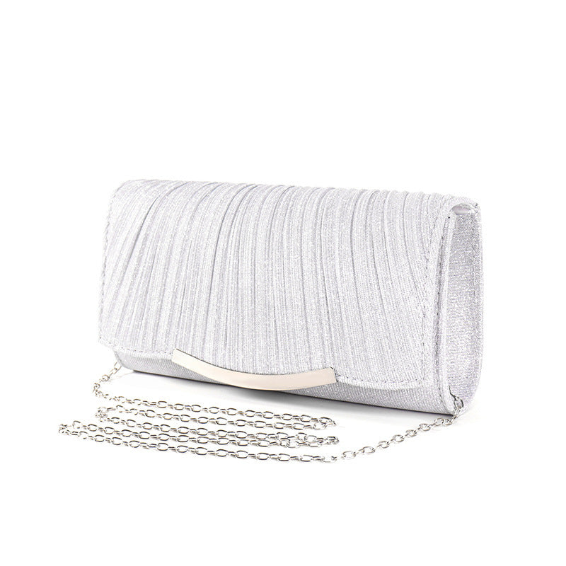 Diana – Damen Abendtasche in Einfarbig mit Kettenriemen
