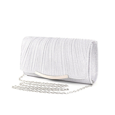 Diana – Damen Abendtasche in Einfarbig mit Kettenriemen