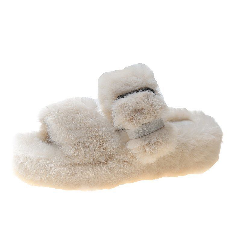 Nicole – Flauschige Damenpantoffeln