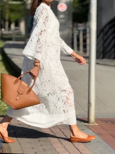 Sophie™ | Elegantes Kleid mit Bordüren