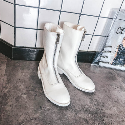 Melanie – Umgekehrte Martin-Stiefel im Retro-Stil für Damen
