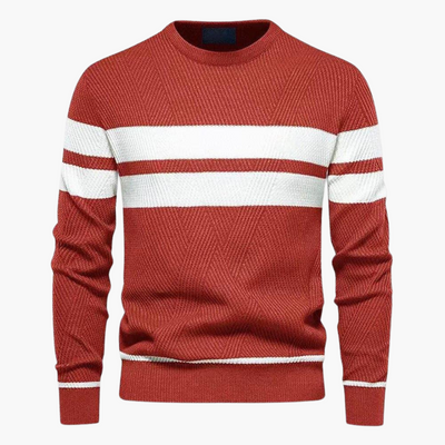 Bastian | Herrenpullover mit Streifen