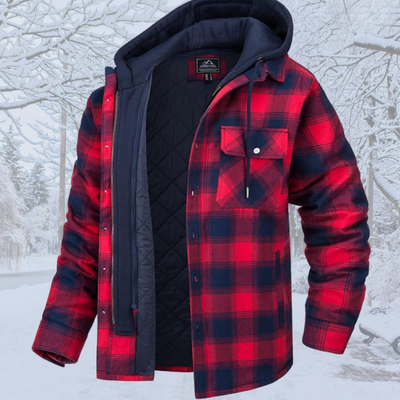 Flanellhemdjacke für Männer