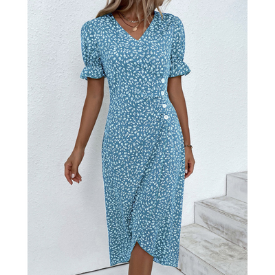 Florence | Figurumschmeichelndes Wickelkleid