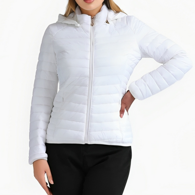 Pufferjacke mit Kapuze für Frauen für den Winter
