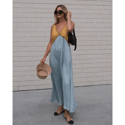 RENATA | V-AUSSCHNITT-KLEID