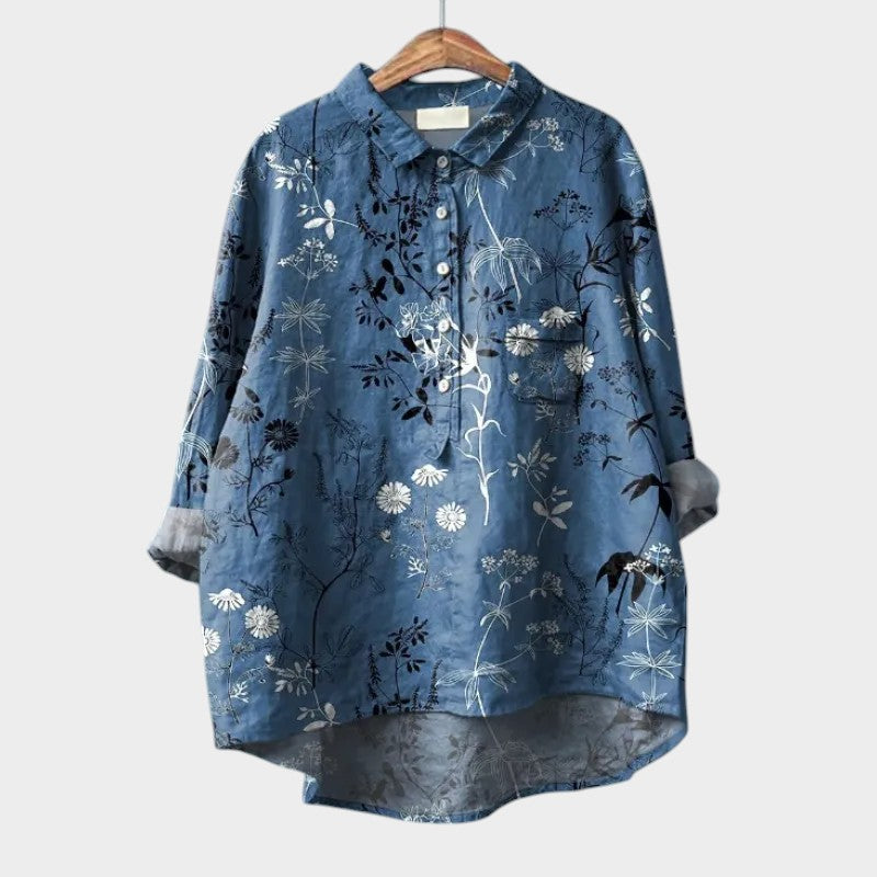 Louna™ | Elegante Bluse mit Blumenmuster