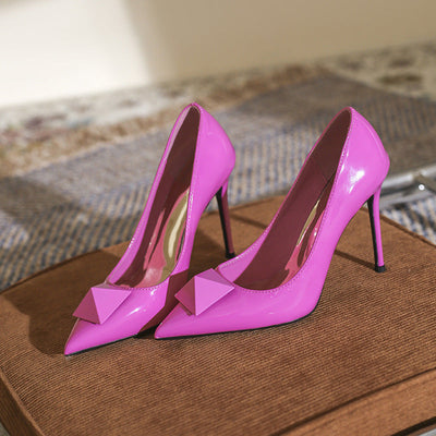 Francesca – Spitz Zehen Stiletto High Heels mit Nieten