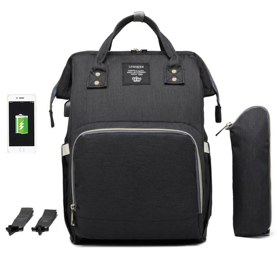 Louise – Große Kapazität Wickeltasche für Mamas mit modischem Design
