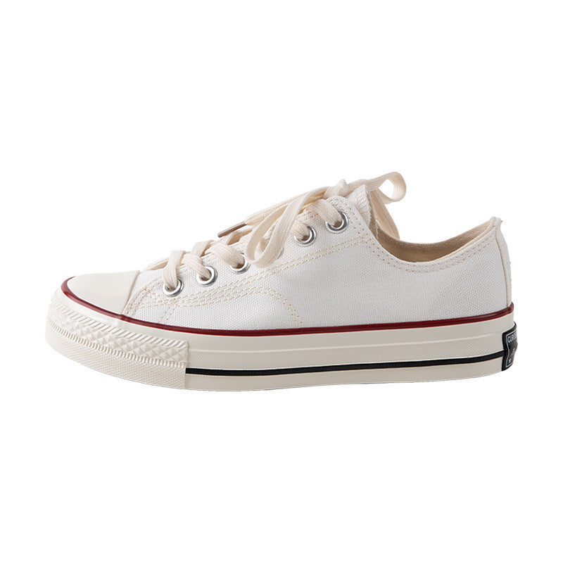 Carol – Niedrige Canvas-Schuhe im 1970er-Stil für Frauen