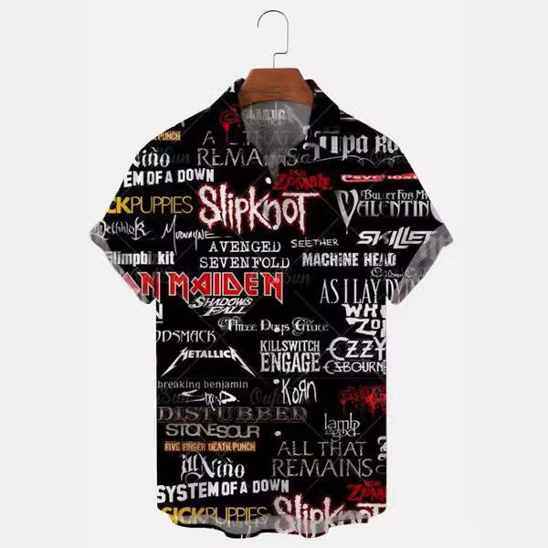 Dennis – 3D Sommer Casual Bedrucktes Hawaiian Shirt für Herren