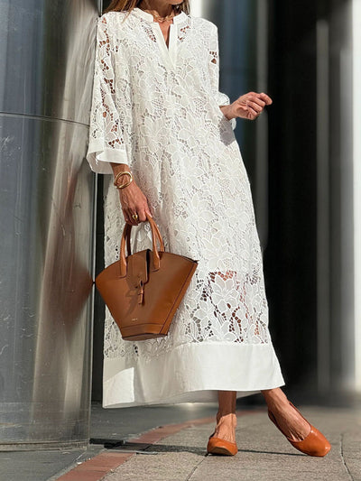 Sophie™ | Elegantes Kleid mit Bordüren