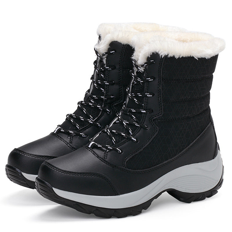 Amelia – Warme Damen-Snowboots mit Plüschfutter